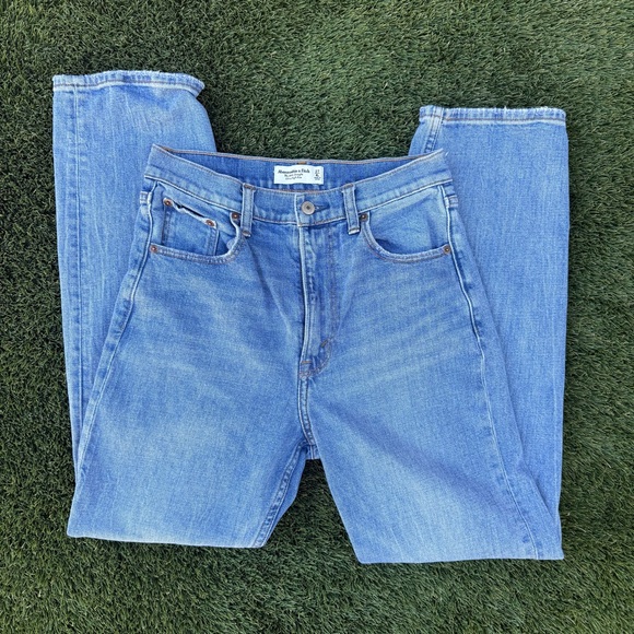 Abercrombie & Fitch Denim - Abercrombie & Fitch Light Blue Straight Jeans